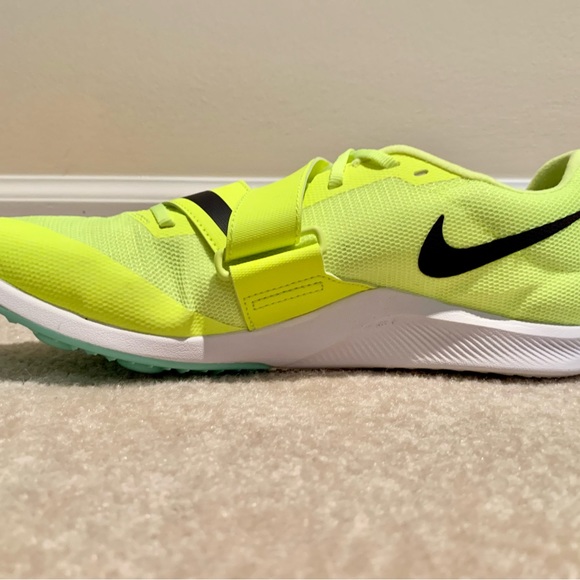 Nike Air Zoom LJ Elite Mint Foam Volt DR2756-700  size 9.5 Men’s Spikes & Tool - Picture 3 of 11